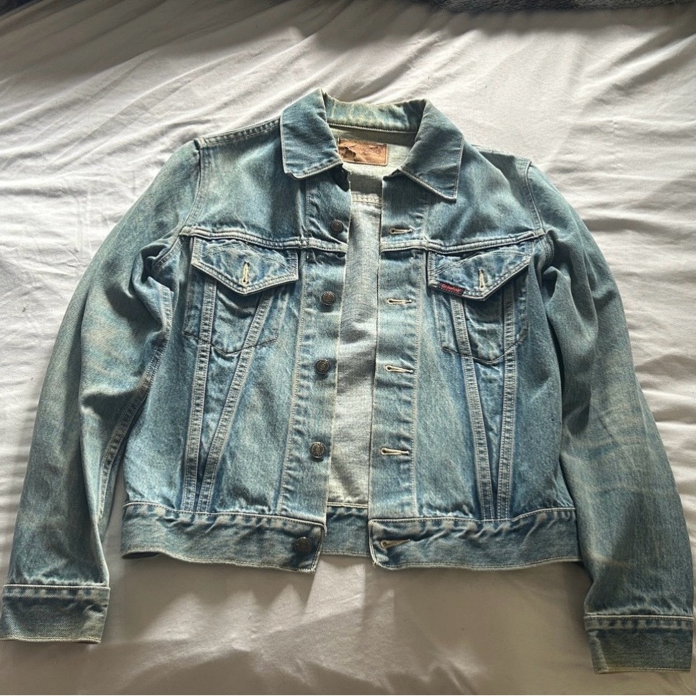 Vintage Light Blue Denim Jacket